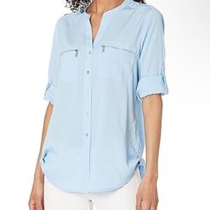 Calvin Klein Light Blue Top